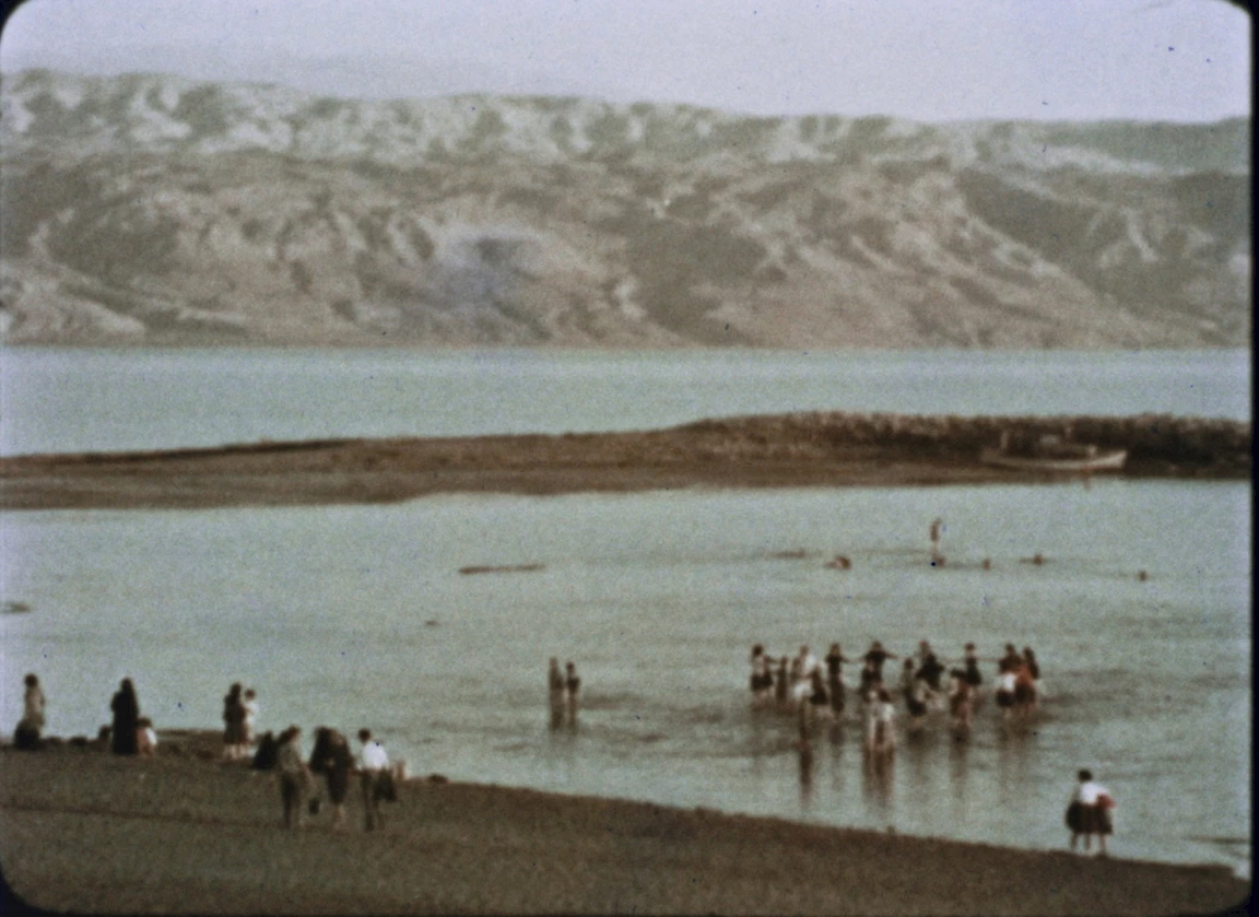 Still from Welcome to Jordan (1964, dir. Tom Hollyman). Image capture by Subversive Film