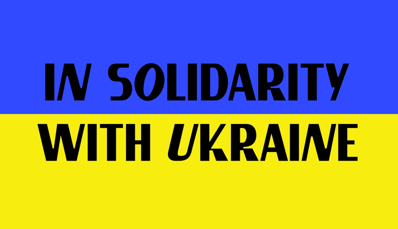 In Solidarity With Ukraine Fb Cover Photo